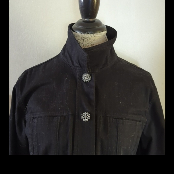 Westbound Black Jean Jacket - Picture 11 of 11